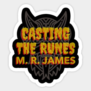 Casting the Runes Sticker